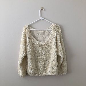 American Apparel Floral Unique Shirt